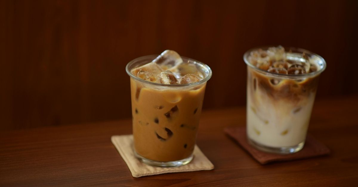 A Starbucks cup and a Dutch Bros cup side by side